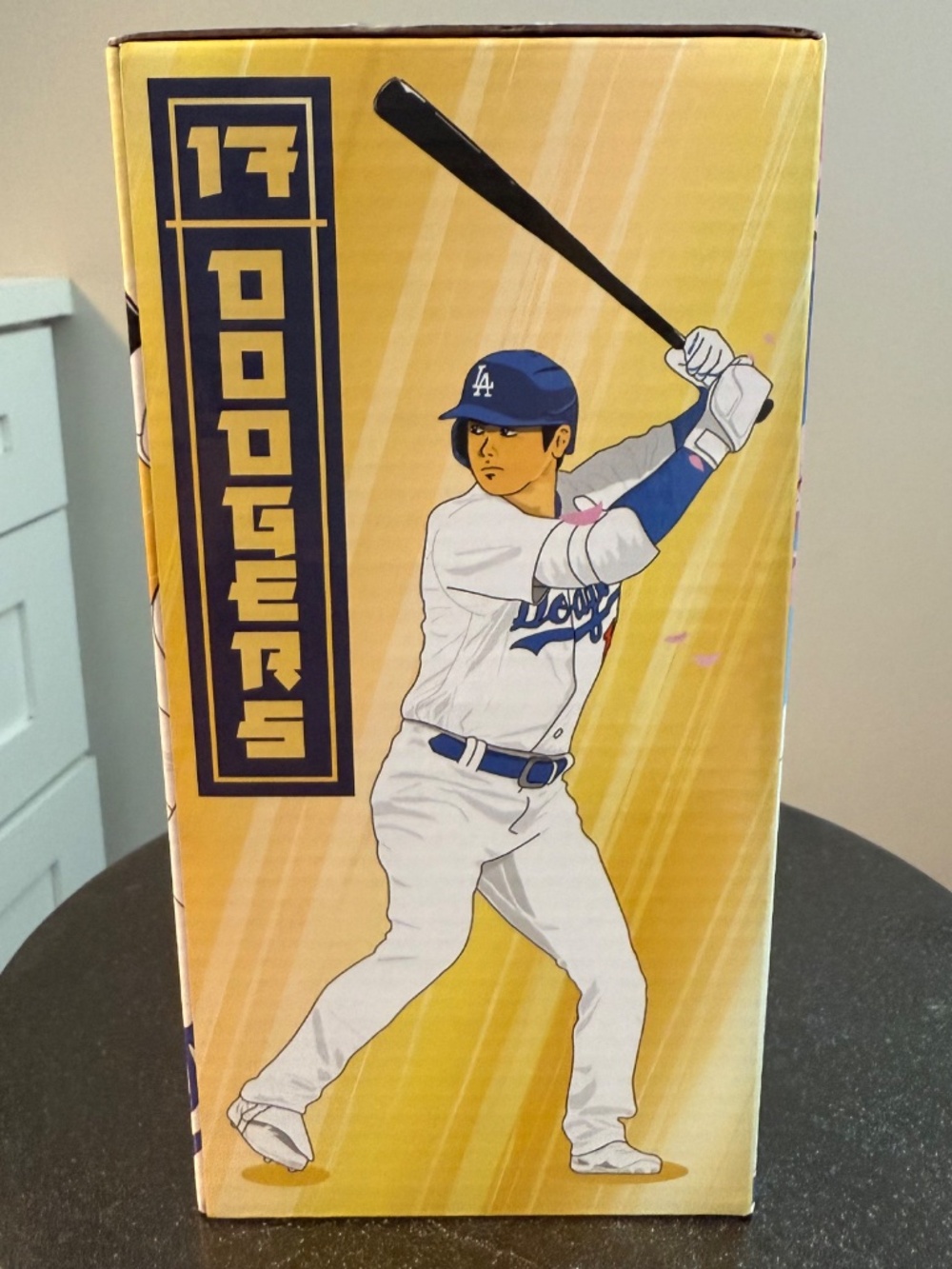 Shohei Ohtani Dodgers Gold Anime Bobblehead New In Box - Picture 4 of 6